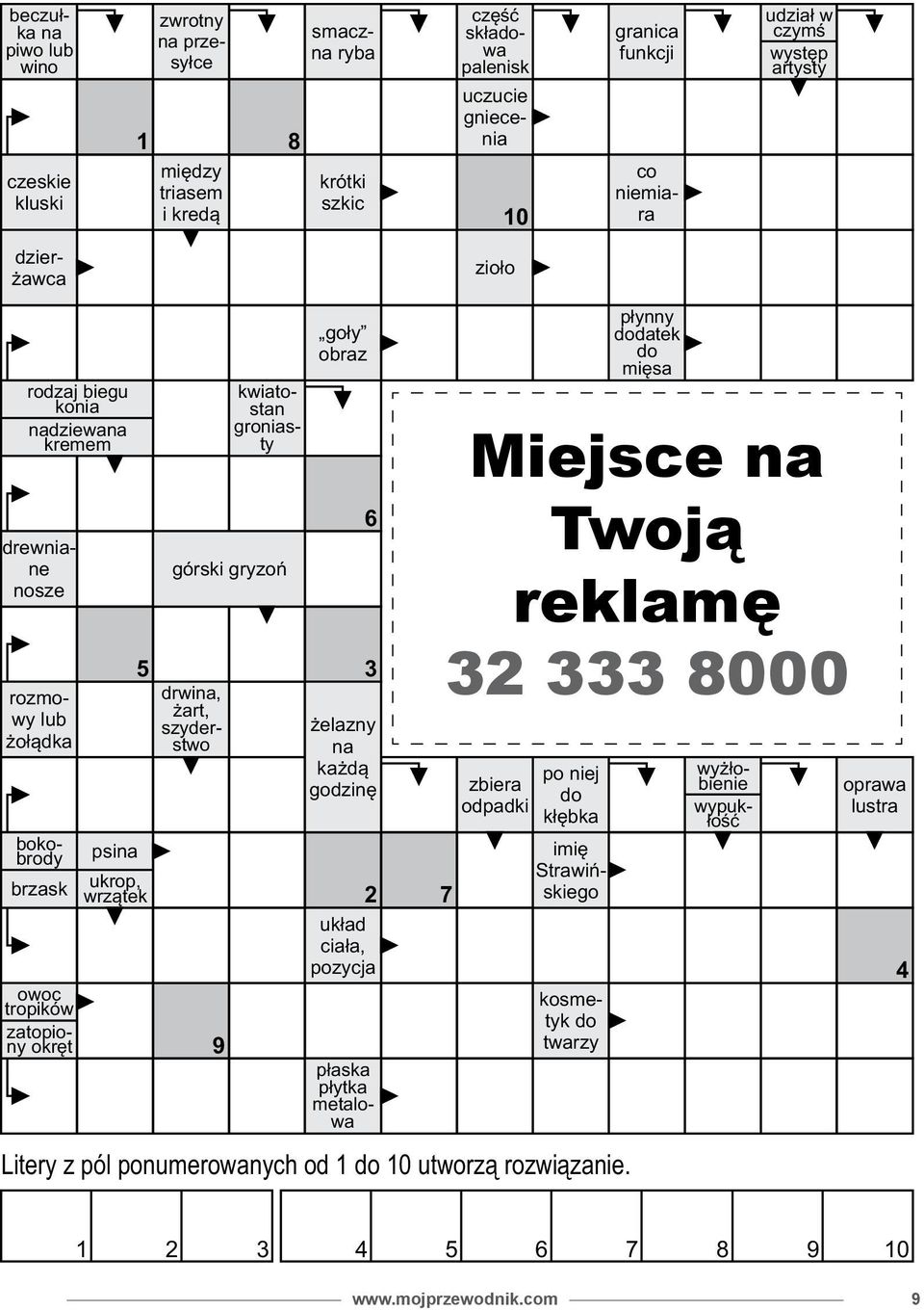 godzinê zbiera odpadki po niej do k³êbka bokobrody psina imiê Strawiñskiego brzask ukrop, wrz¹tek 2 7 uk³ad cia³a, pozycja owoc tropików zatopiony okrêt 5 9 p³aska p³ytka metalowa kosmetyk do twarzy