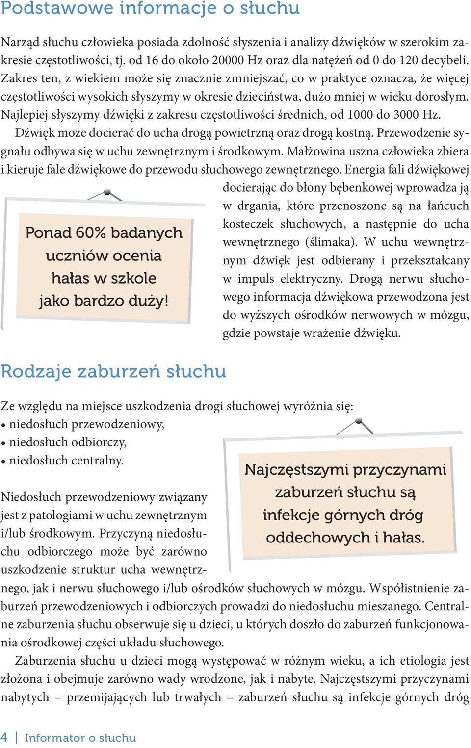 Zakres ten, z wiekiem może się znacznie zmniejszać, co w praktyce oznacza, że więcej częstotliwości wysokich słyszymy w okresie dzieciństwa, dużo mniej w wieku dorosłym.