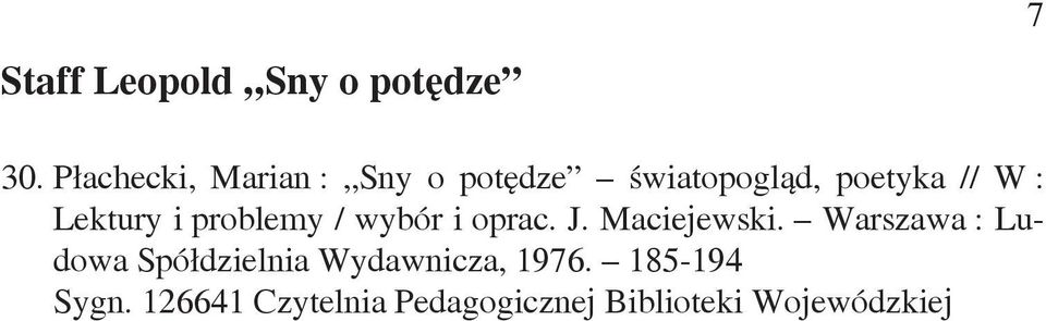 poetyka // W : Lektury i problemy / wybór i oprac. J.
