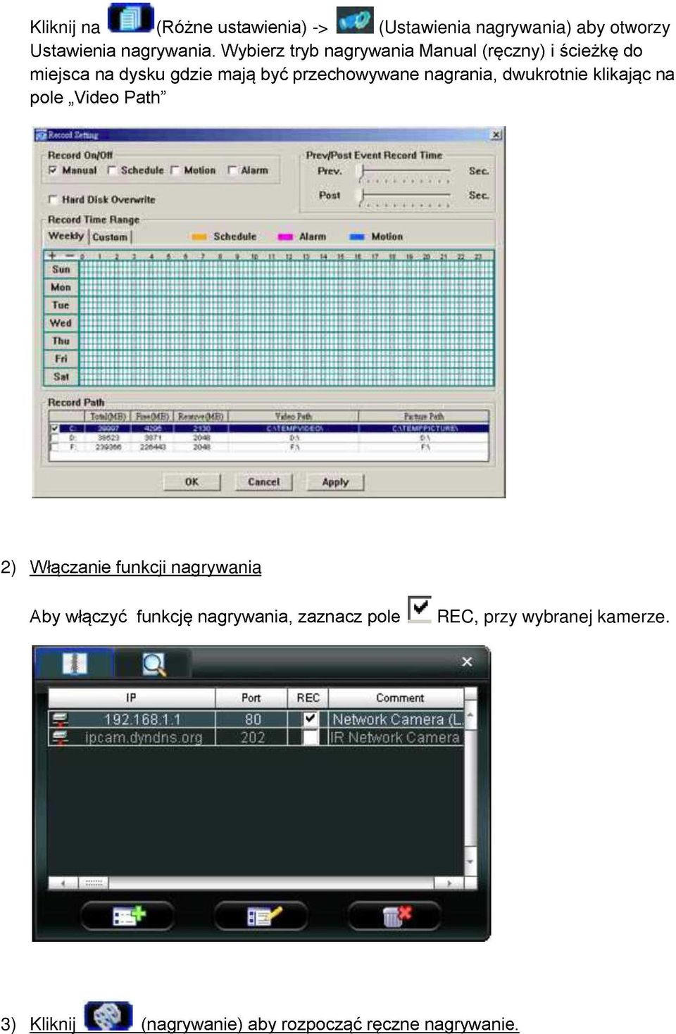 aby otworzy 2) rywania