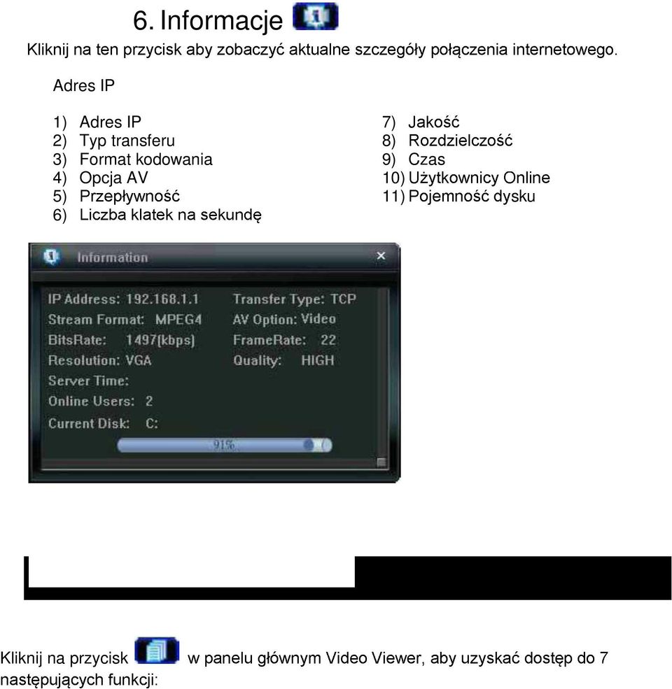 kodowania 4) Opcja AV 5) 6) 7) 8)