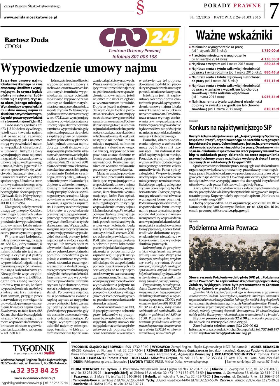 Czy miał prawo wypowiedzieć mi stosunek najmu? (Jan B.) Co do zasady, zgodnie z art.