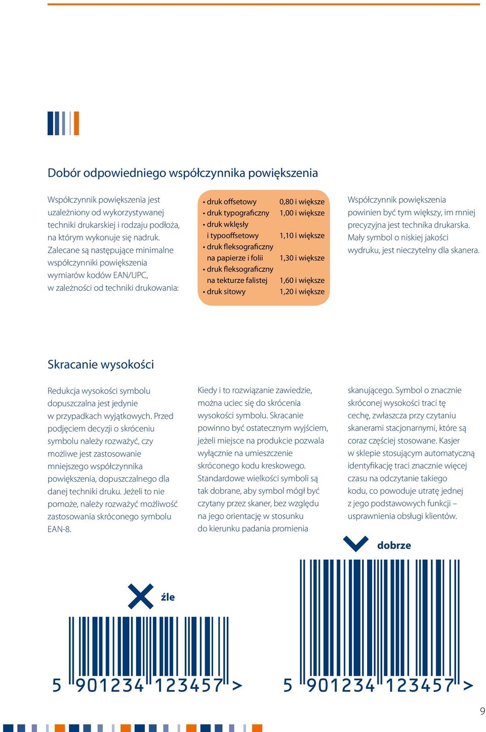 fleksograficzny na papierze i folii na papierze i folii druk fleksograficzny druk fleksograficzny na tekturze falistej na tekturze falistej druk sitowy druk sitowy 0,80 i większe 1,00 i większe 1,10