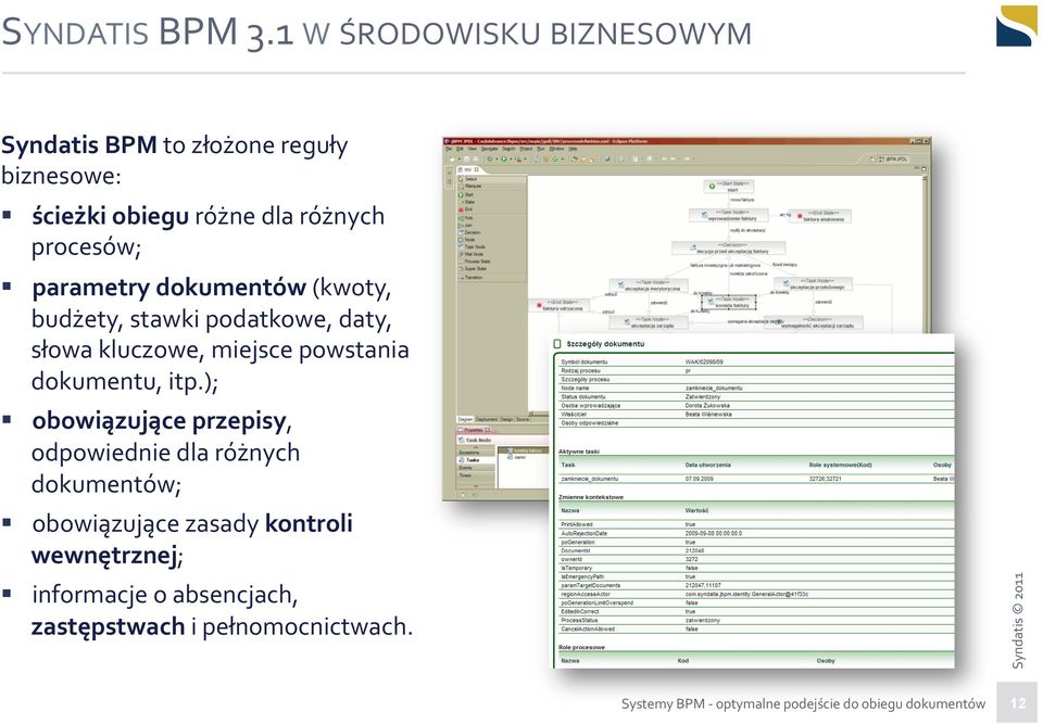 parametry dokumentów (kwoty, budżety, stawki podatkowe, daty, słowa kluczowe, miejsce powstania dokumentu, itp.