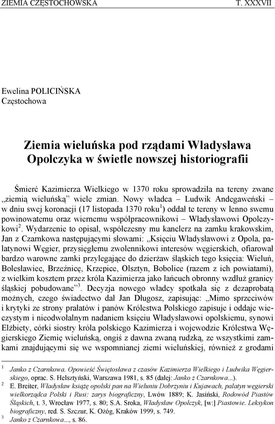 wieluńską wiele zmian.
