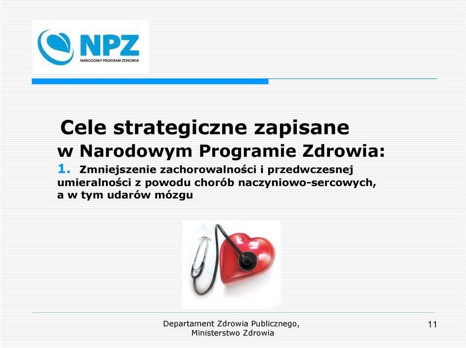 Zmniejszenie zachorowalności i przedwczesnej