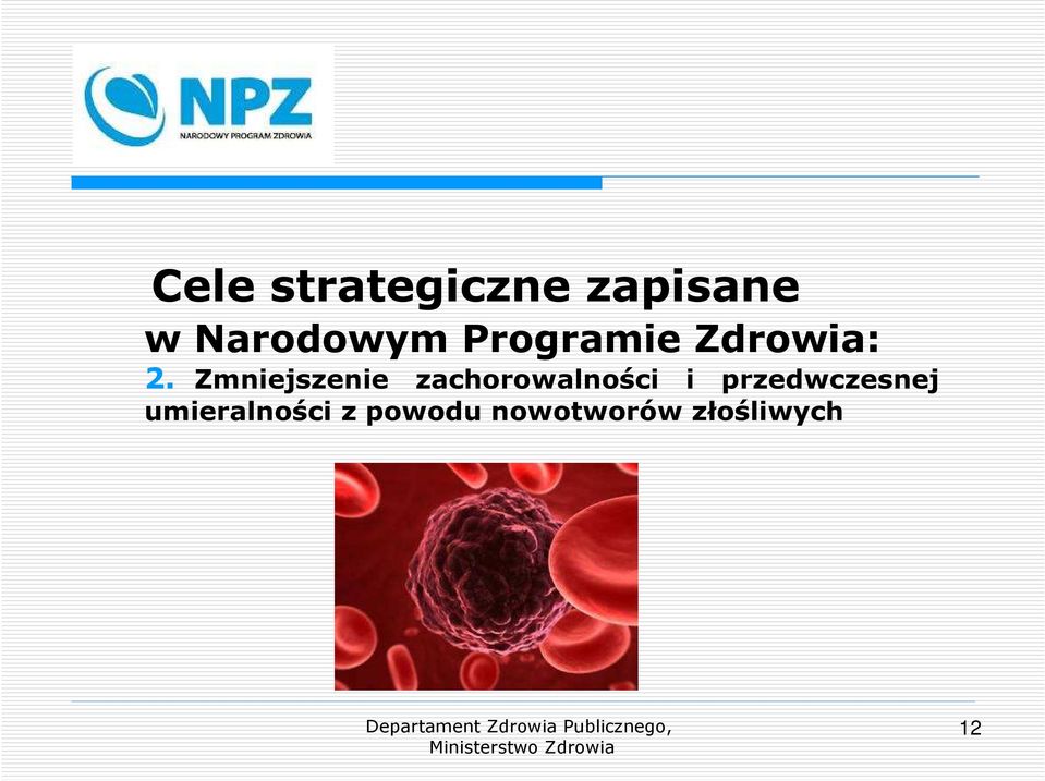 Zmniejszenie zachorowalności i