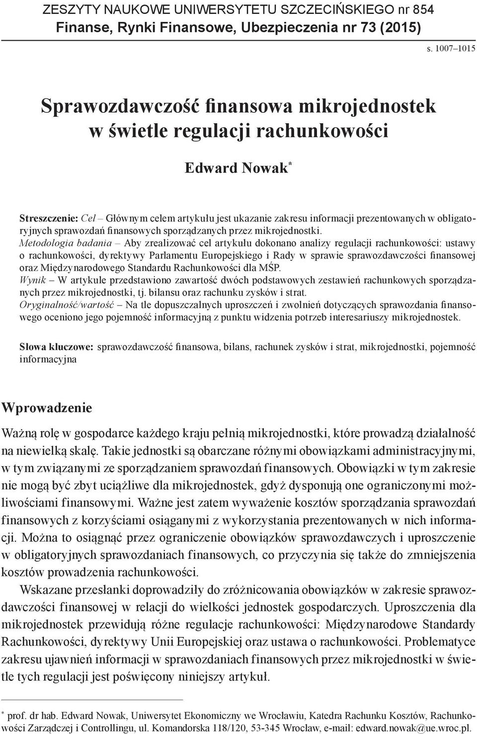 obligatoryjnych sprawozdań finansowych sporządzanych przez mikrojednostki.