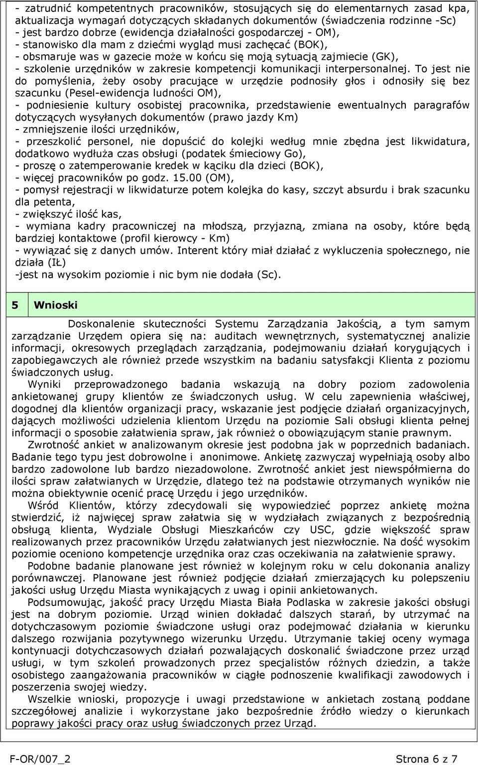kompetencji komunikacji interpersonalnej.