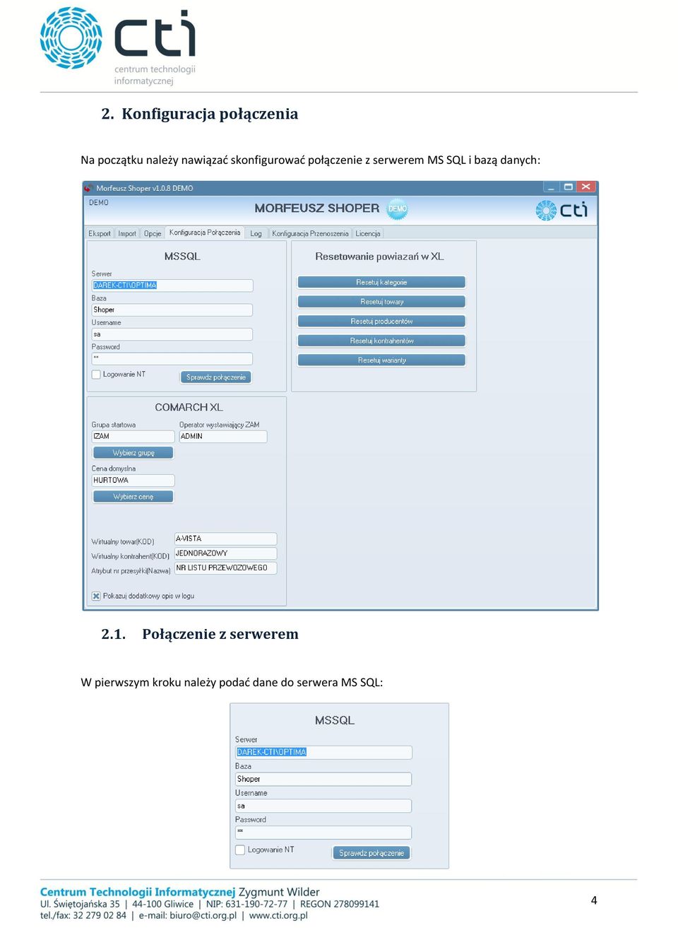 SQL i bazą danych: 2.1.