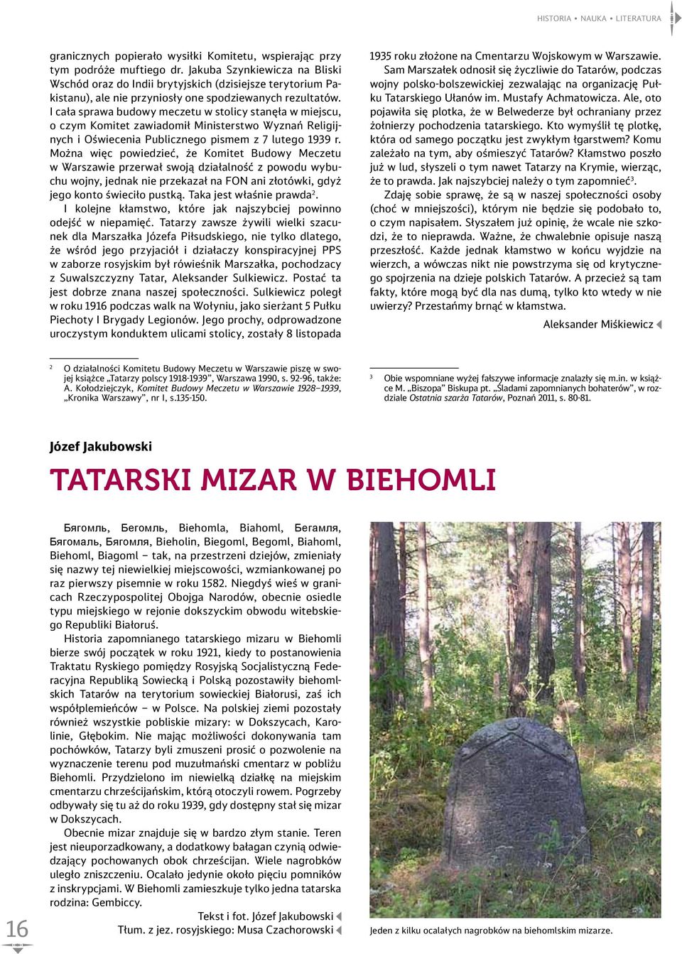 I cała sprawa budowy meczetu w stolicy stanęła w miejscu, o czym Komitet zawiadomił Ministerstwo Wyznań Religijnych i Oświecenia Publicznego pismem z 7 lutego 1939 r.