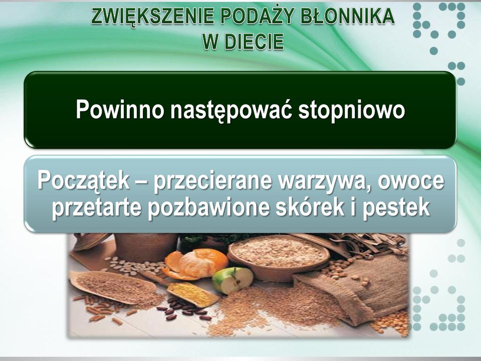 przecierane warzywa,