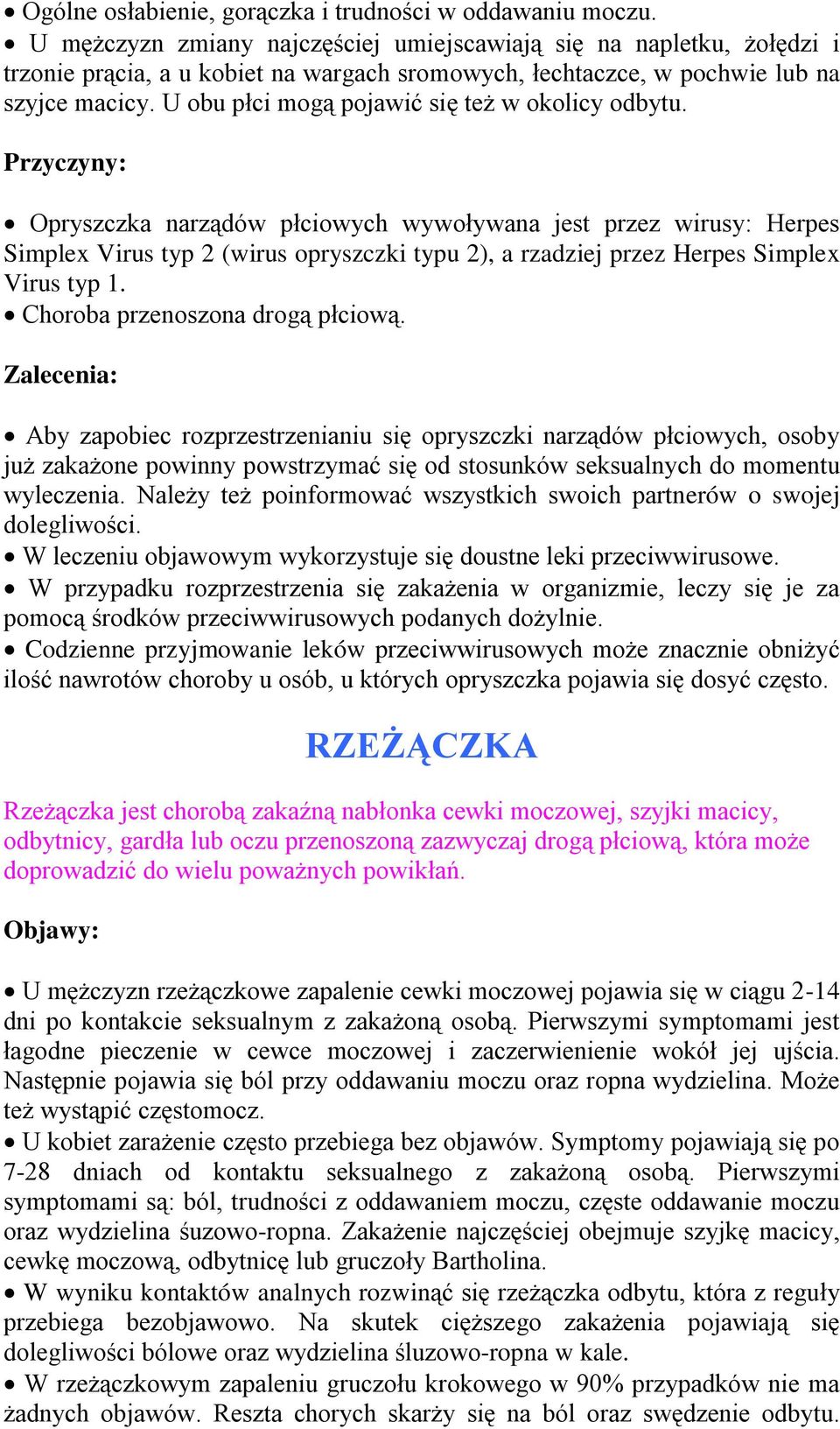 Spotyka się z kimś z opryszczką narządów płciowych