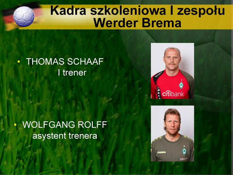 THOMAS SCHAAF I trener