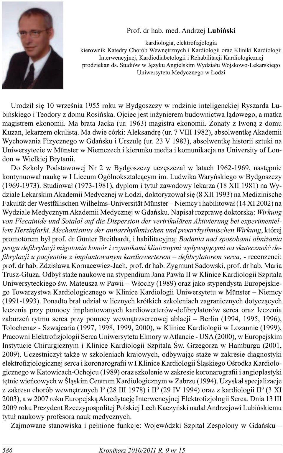 prodziekan ds.