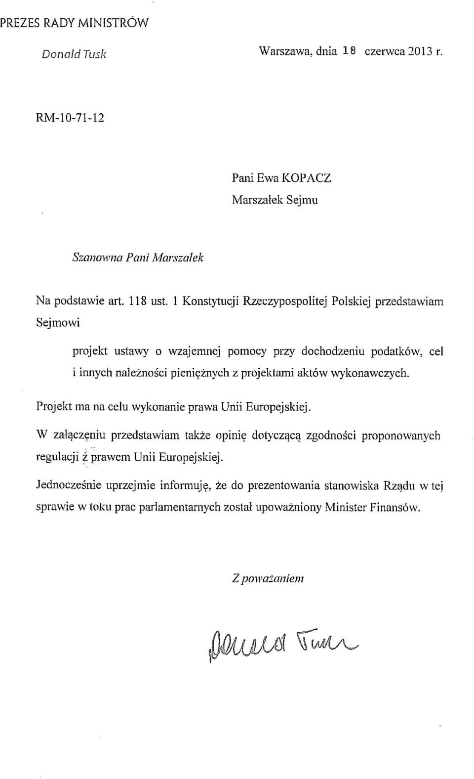 z dnia o wzajemnej pomocy przy dochodzeniu podatków, ceł i innych należności  pieniężnych 1),2) DZIAŁ I Przepisy ogólne - PDF Darmowe pobieranie