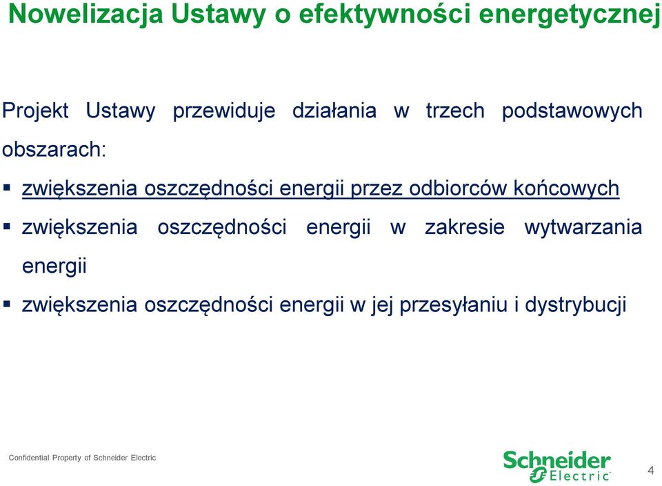 przez odbiorców końcowych zwiększenia oszczędności energii w zakresie