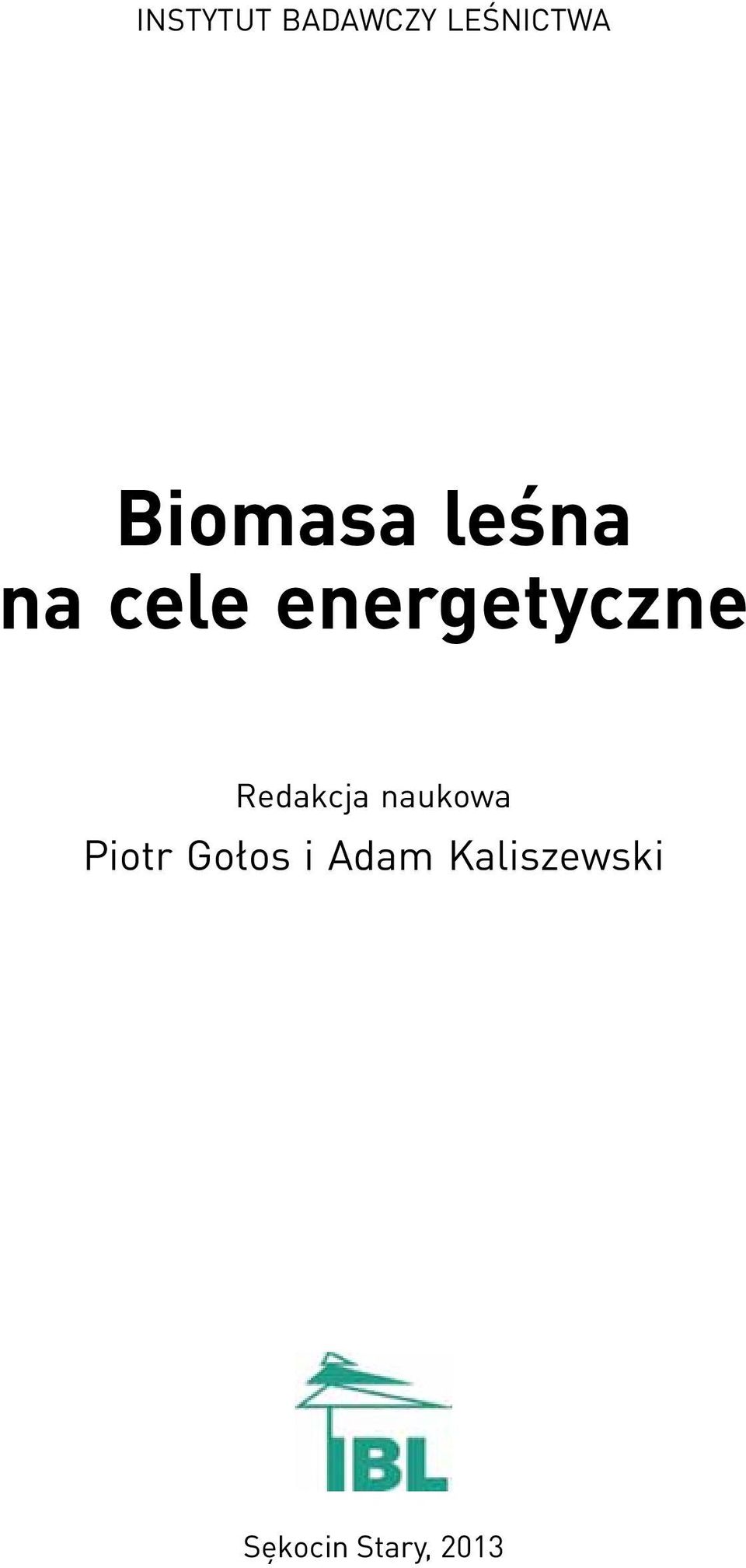 energetyczne Redakcja naukowa