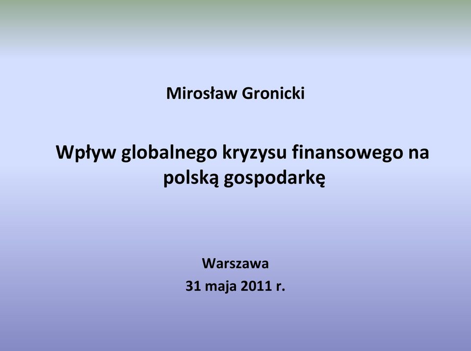 finansowego na polską