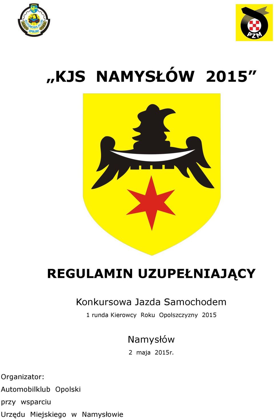2015 Namysłów 2 maja 2015r.