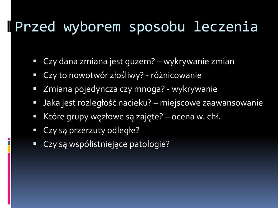 - różnicowanie Zmiana pojedyncza czy mnoga?