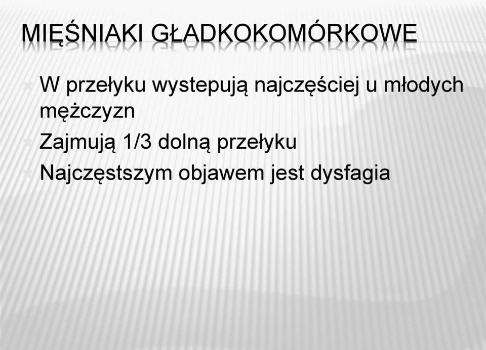 młodych mężczyzn Zajmują 1/3 dolną