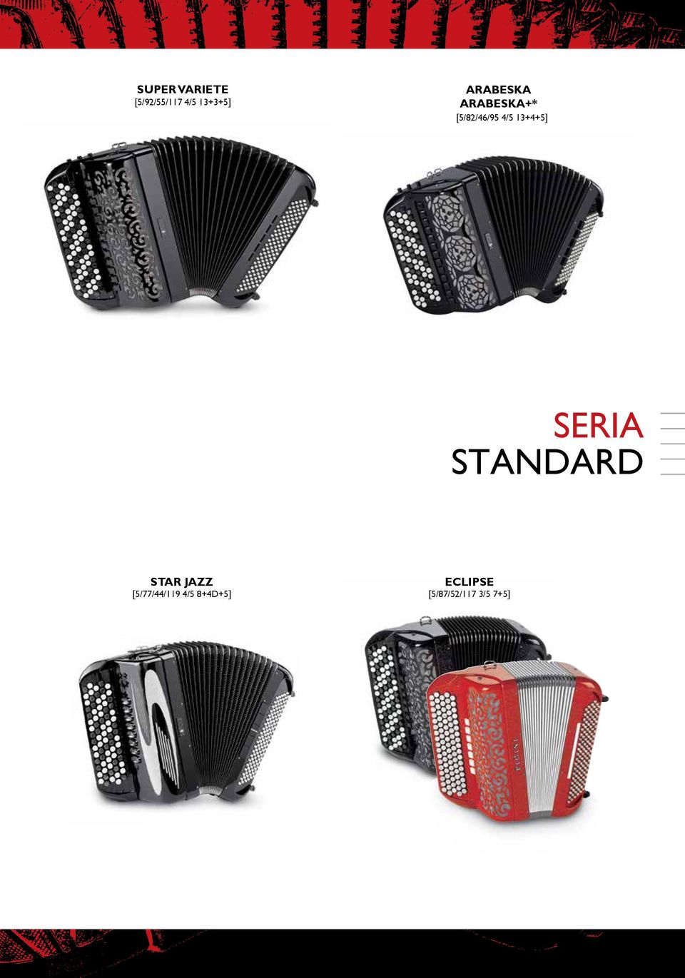 13+4+5] SERIA STANDARD STAR JAZZ