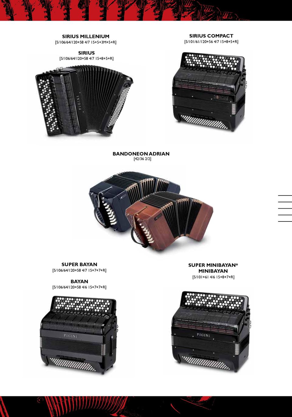 BANDONEON ADRIAN [42/36 2/2] SUPER BAYAN [5/106/64/120+58 4/7 15+7+7+R]