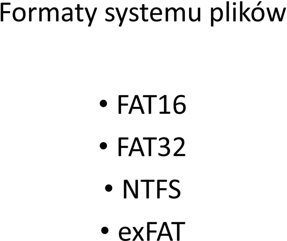 plików