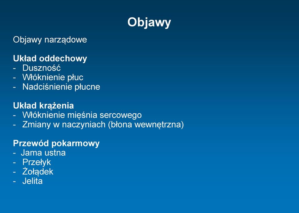 Włóknienie mięśnia sercowego - Zmiany w naczyniach (błona