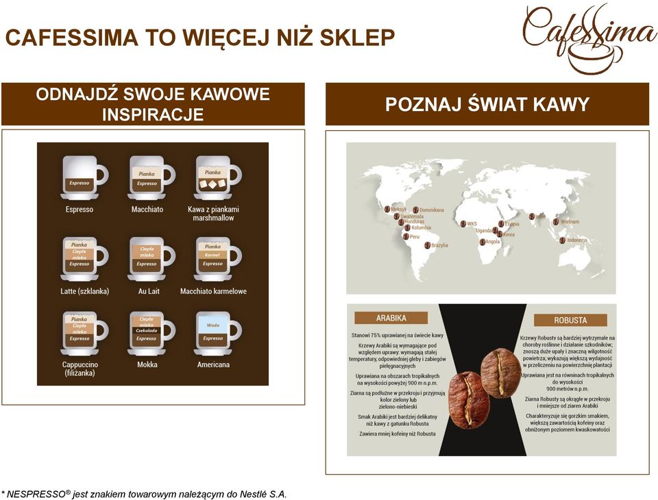 SWOJE KAWOWE