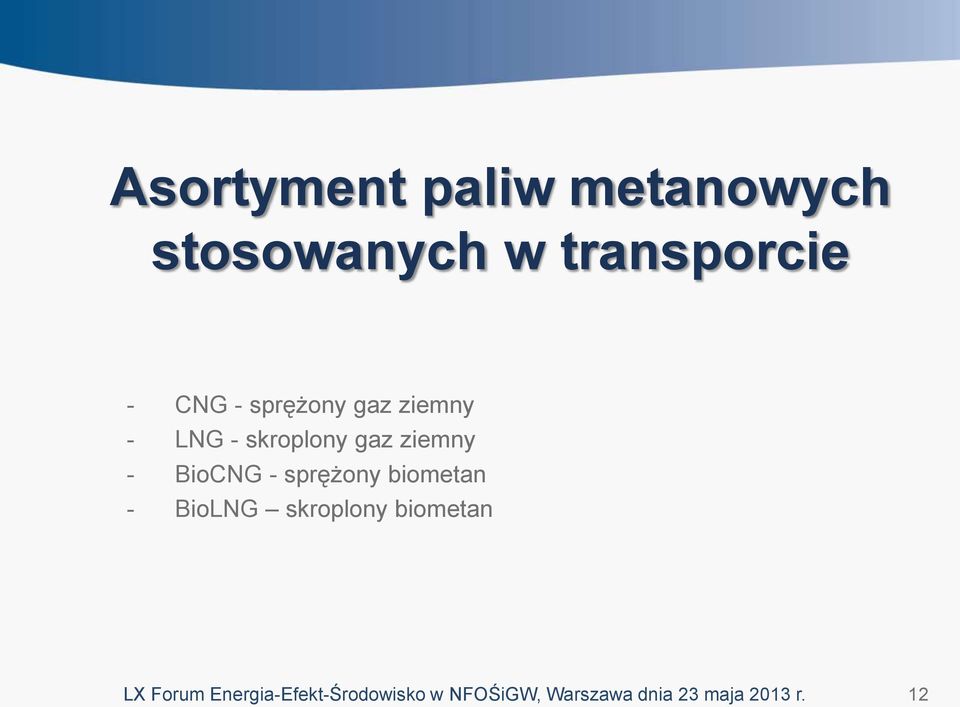 sprężony biometan - BioLNG skroplony biometan LX Forum