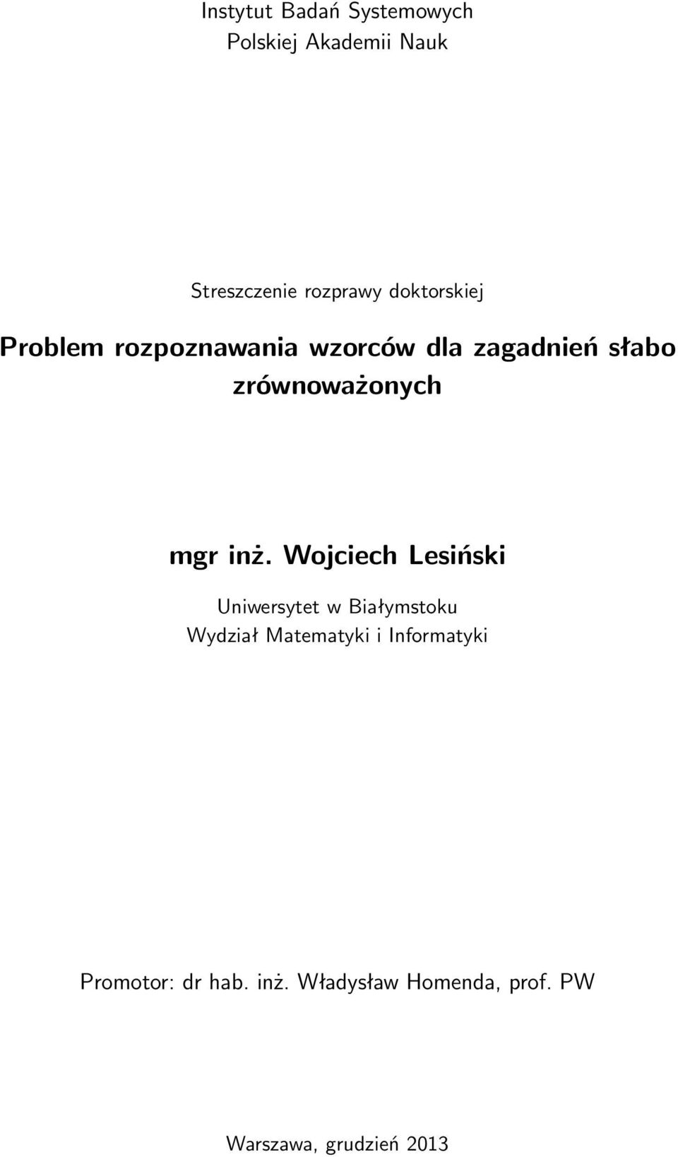 mgr inż.