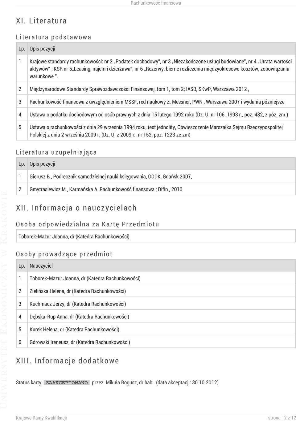 rozliczenia międzyokresowe kosztów, zobowiązania warunkowe.