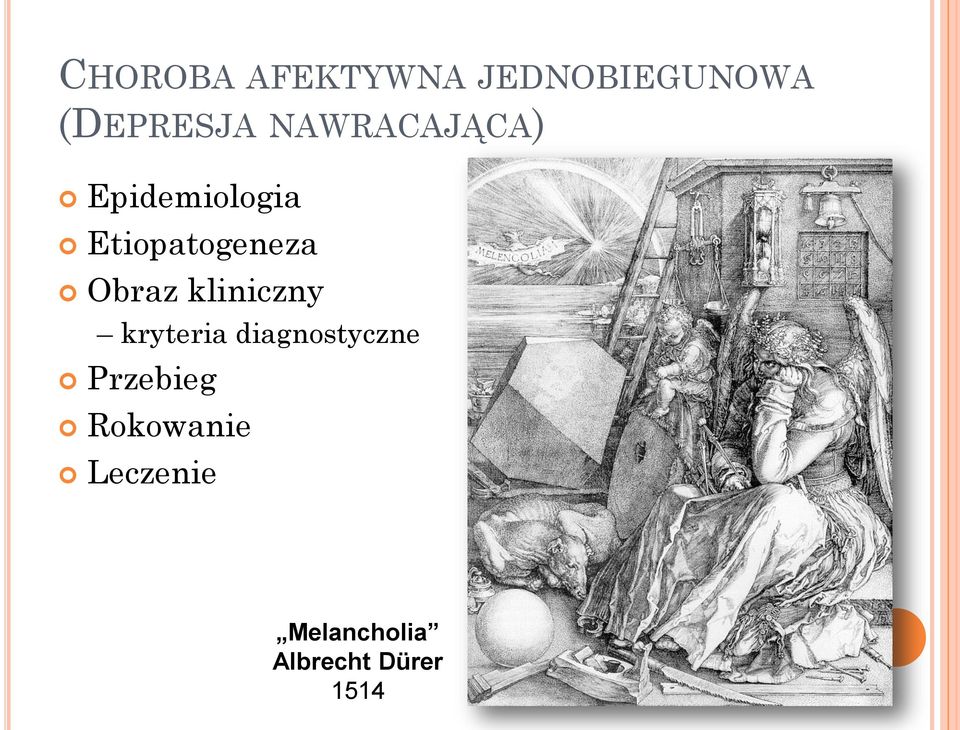 Obraz kliniczny kryteria diagnostyczne