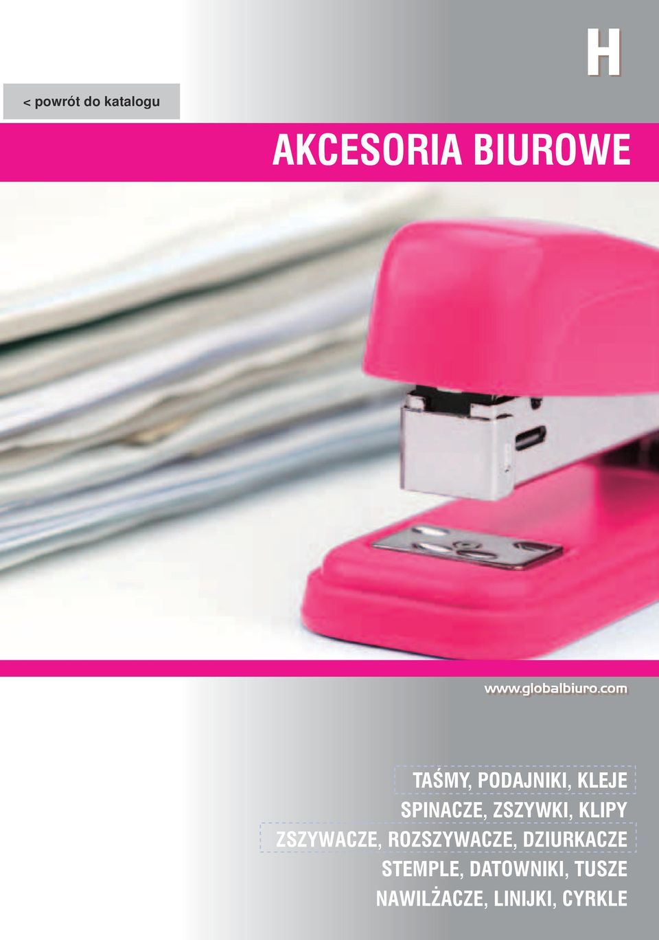 ROZSZYWACZE, DZIURKACZE STEMPLE,