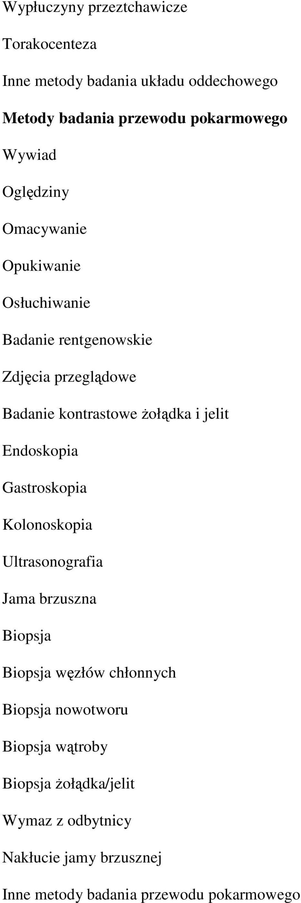 jelit Endoskopia Gastroskopia Kolonoskopia Jama brzuszna węzłów chłonnych nowotworu wątroby