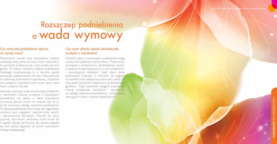 W trakcie mówienia mięśnie podniebienia miękkiego przemieszczają je w kierunku gardła powodując odseparowanie od nosa. Nazywane jest to zastawką podniebienno-gardłową.