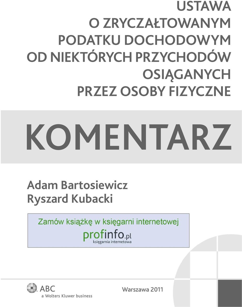 OSIĄGANYCH PRZEZ OSOBY FIZYCZNE Adam