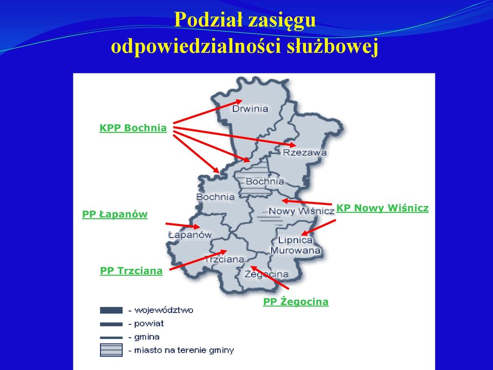 służbowej KPP Bochnia PP