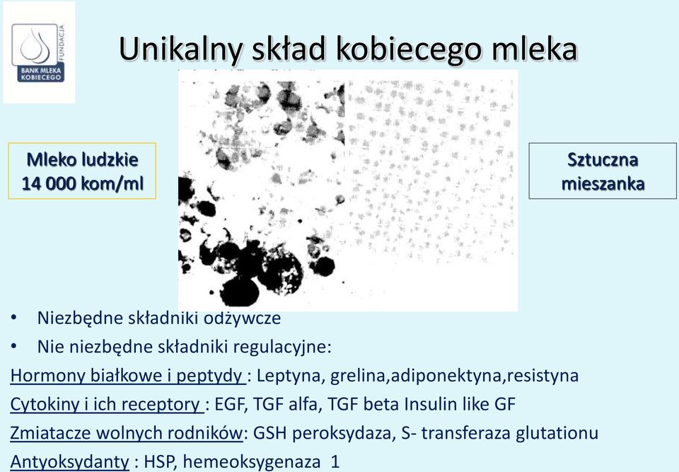 grelina,adiponektyna,resistyna Cytokiny i ich receptory : EGF, TGF alfa, TGF beta Insulin like