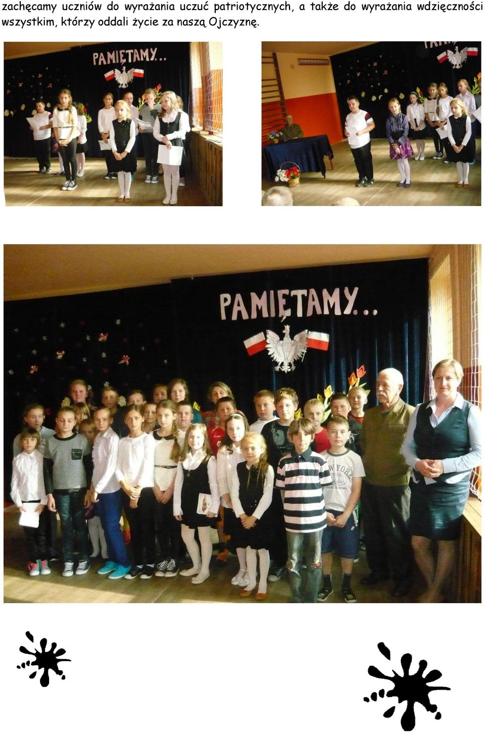 wyrażania wdzięczności wszystkim,