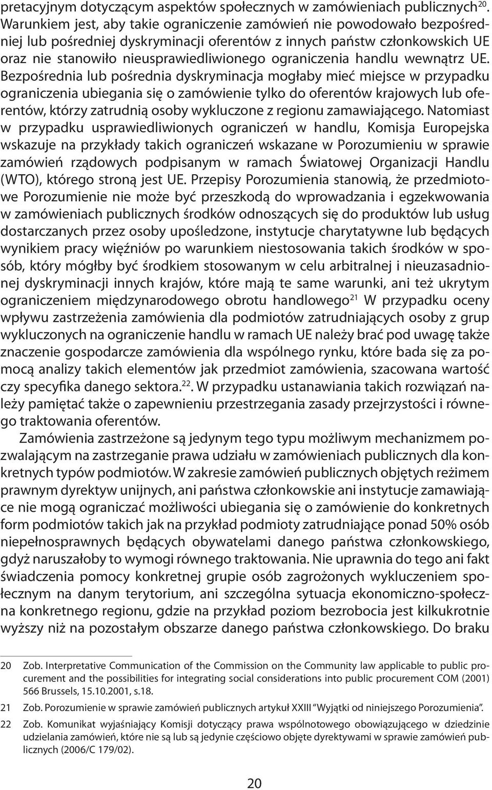 ograniczenia handlu wewnątrz UE.
