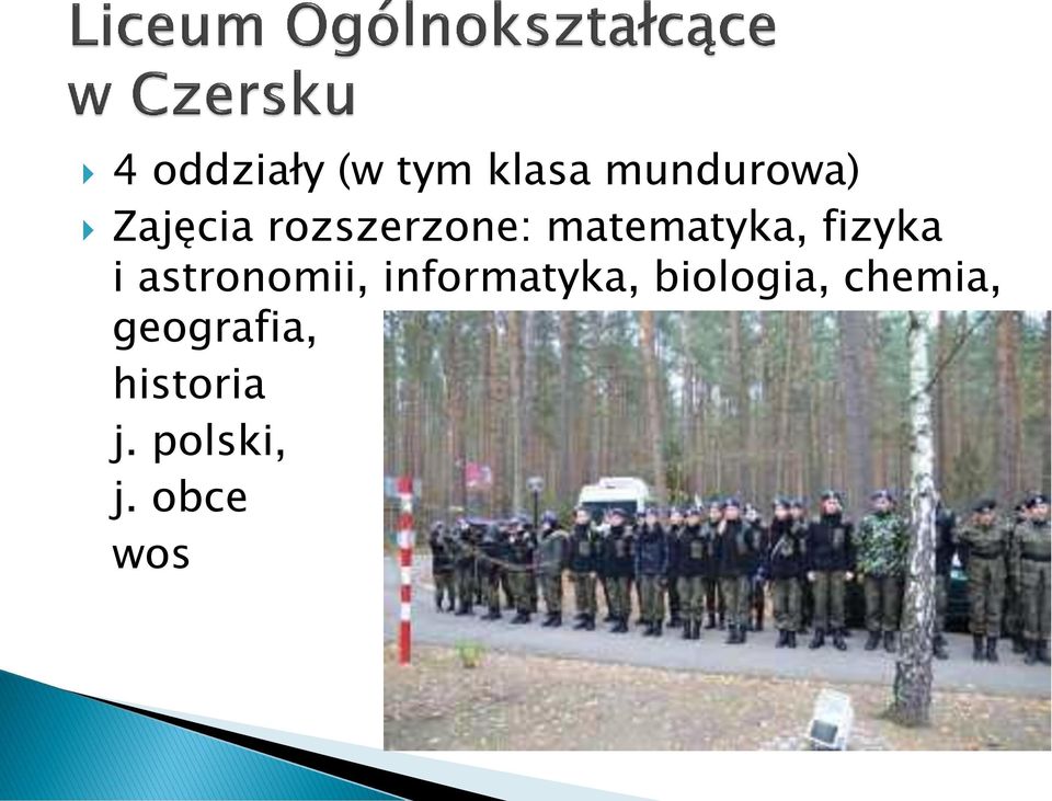 i astronomii, informatyka, biologia,