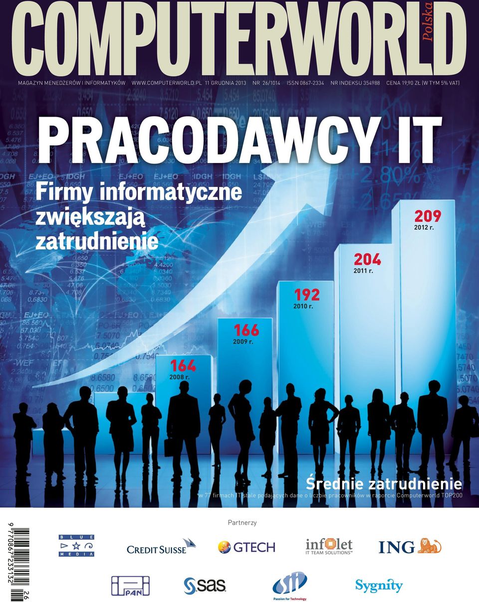 PL 11 GRUDNIA 2013 NR 26/1014 ISSN 0867-2334 NR INDEKSU 354988 CENA 19,90 ZŁ (W TYM 5% VAT)