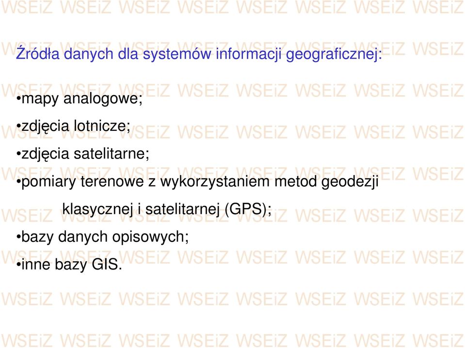 pomiary terenowe z wykorzystaniem metod geodezji