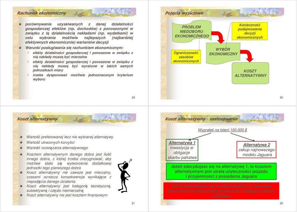zwizku z ni nakłady musz by mierzalne efekty działalnoci gospodarczej i ponoszone w zwizku z ni nakłady musz by wyraone w takich samych jednostkach miary trzeba dysponowa moliwie jednoznacznym