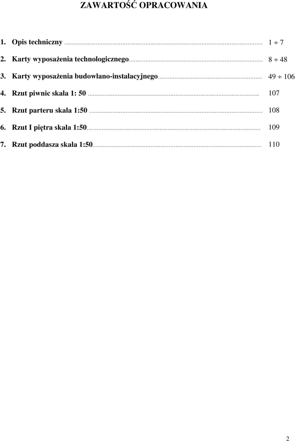 Karty wyposa enia budowlano-instalacyjnego 49 06 4.