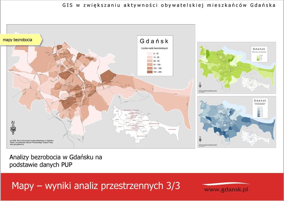podstawie danych PUP Mapy