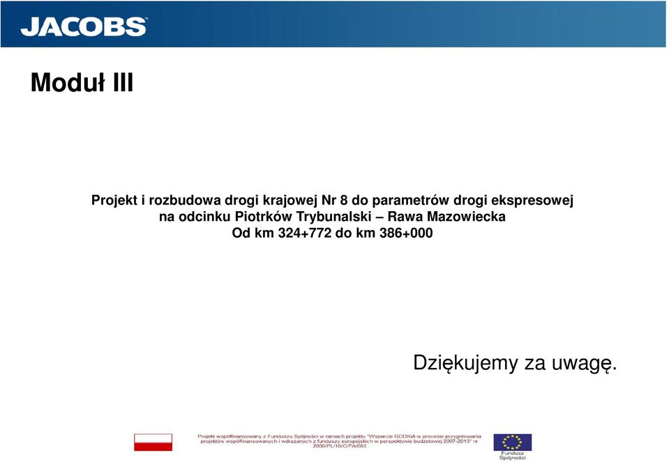 odcinku Piotrków Trybunalski Rawa